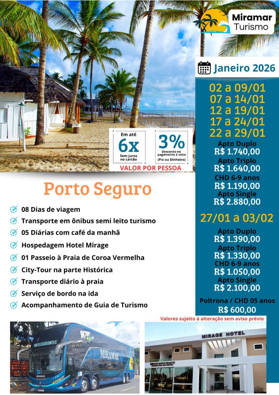 Porto Seguro 2026